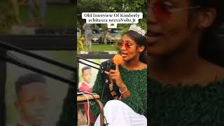 Kimberly | Miss UZ opens up(Voltz JT) 🇿🇼#MissUZ #VoltzJT #ThrowbackInterview #ZimCelebs #zimcubicle