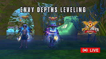 Road to Lv165 | Envy Depths Leveling | Flyff Universe 2025 Live