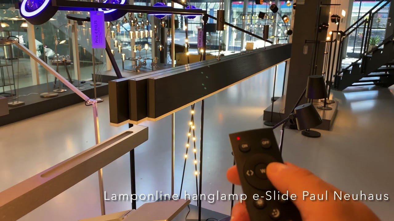 Lamponline hanglamp e-Slide Paul Neuhaus