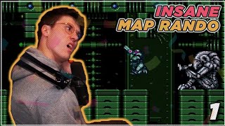 Insane Map Rando for my Birthday! | Super Metroid | #1