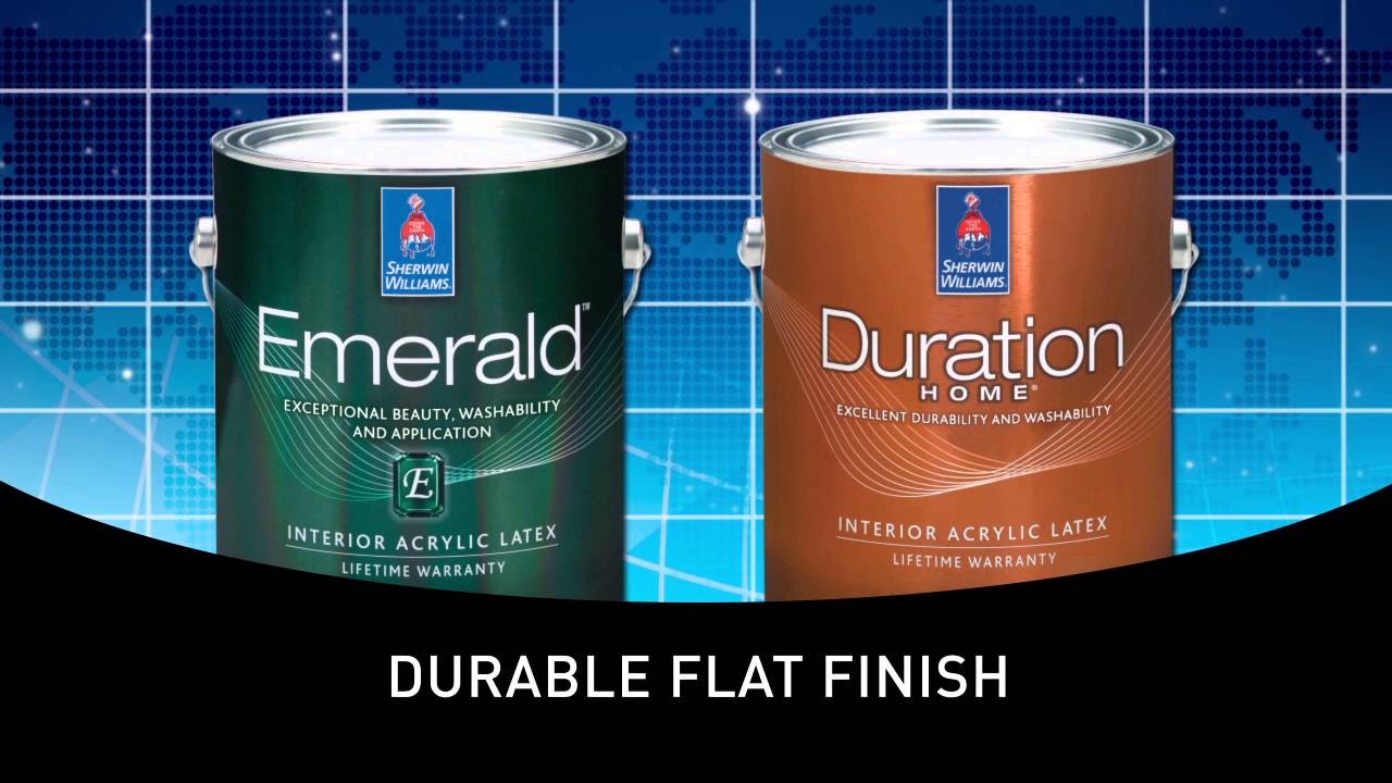 Emerald® Interior & Duration Home Cleanable Flat - Sherwin-Williams