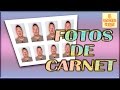 Fotos de carnet - Plantilla automática Photoshop 1 click - 4k UHD