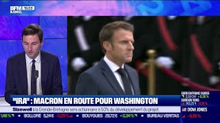 Plan anti-inflation de Joe Biden: Emmanuel Macron en route pour Washington