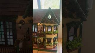 Dollhouse exterior transformation #diy #house #transformation #doll #books #cafe