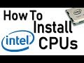How To Install An Intel CPU