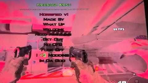 MW2 PS3 Horrified Best Backup Mod Menu 2016|2017 + download
