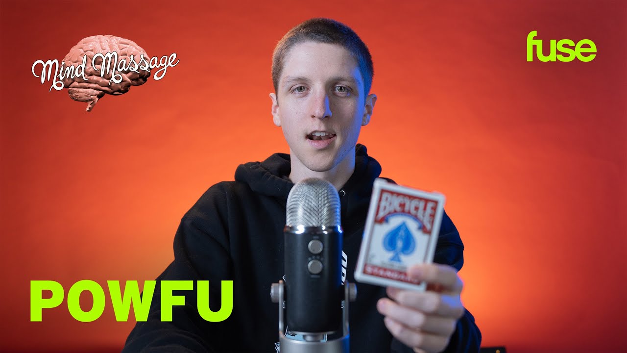 Powfu Does ASMR with Pokemon Cards, Talks Music Success on TikTok & More | Mind Massage | Fuse