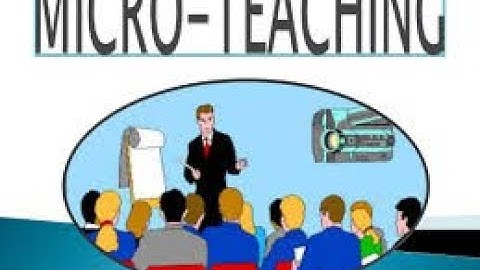 Microteaching video (ELT Methodology course)