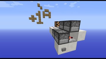 Small Self Resetting Counter: Silent & Fast | Minecraft