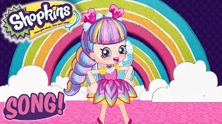 Shopkins SONG 🌟Let's go paint the town rainbow 🌟Cartoons for kids