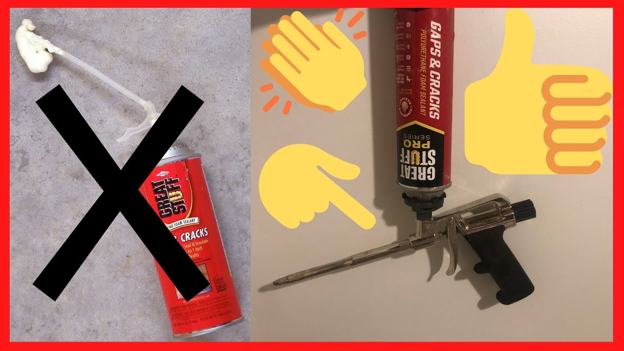 Great Stuff Pro Gun Cleaning YouTube