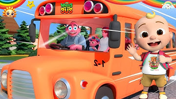 [ 2 MINUTE LOOP ] 🚍 Wheels on the Bus Sound Variations Remix 🎶 || Several Version | Giggle Rhymes