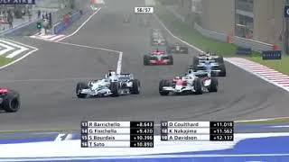 2008 Bahrain Grand Prix: Formation Lap and First Laps (ITV)