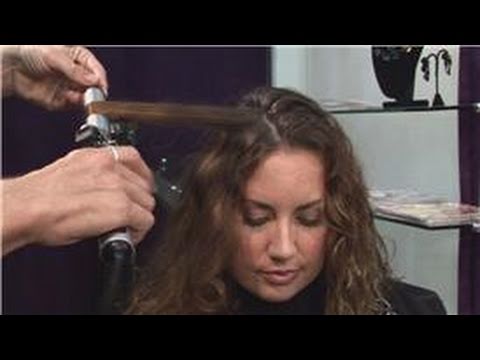 Curly Hair Tips : How to Use a Curling Iron to Curl Hair - YouTube