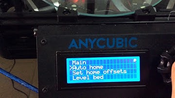 Anycubic kossel level issue