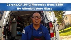 Safe Windshield replacement on Mercedes Benz E350