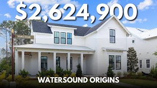 Watersound Origins: INSIDE a $2.6 Million Luxury Home  30A Real Estate For Sale