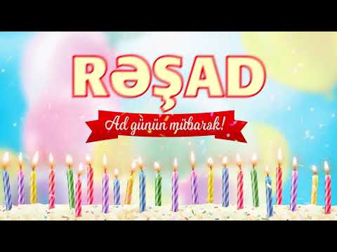 Ad günü təbriki - Rəşad