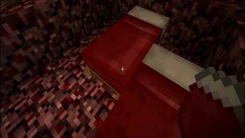 minecraft exploding beds in the nether!