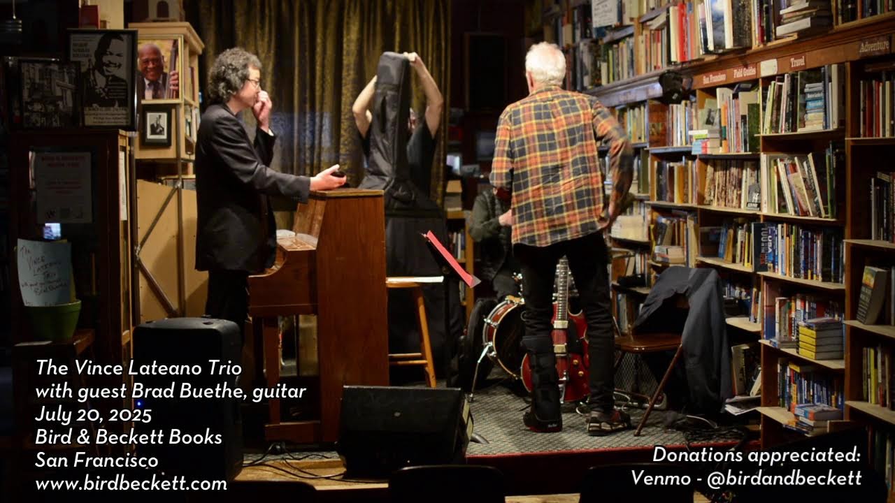 The Vince Lateano Trio featuring Brad Buethe, guitar