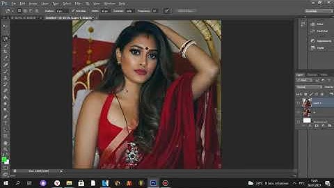 How To Joint Picture Green Screen Editing Background in Photoshop CC Part 4 - Photoshop Tutorial