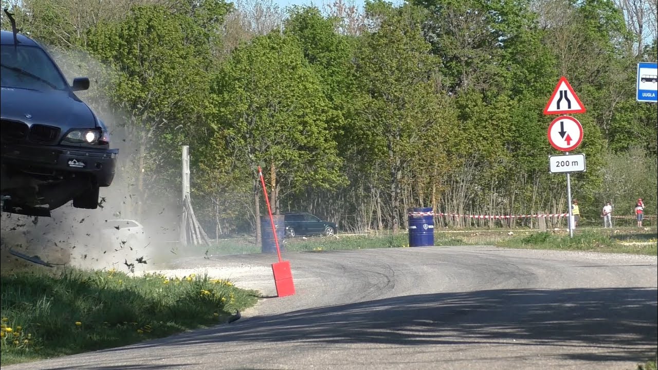 Lääne-Eesti Rahvaralli 2023 Big Crash many mistakes and offs