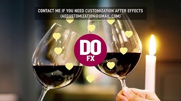 Minimal Heart Logo Intro | After Efects Project Files - Videohive template