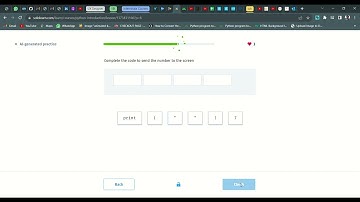 2 Al generated practice | Introduction to Python | Sololearn