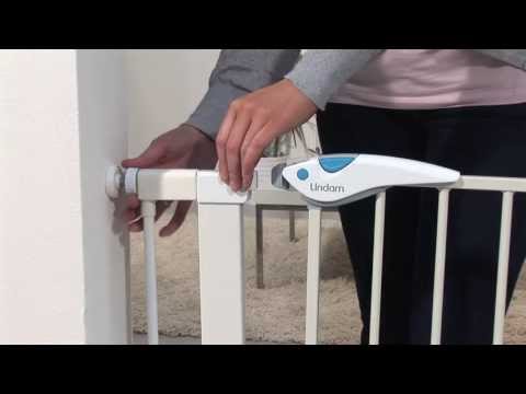 Video: Lindam Easy Fit Plus Deluxe Gate de siguranță de revizuire