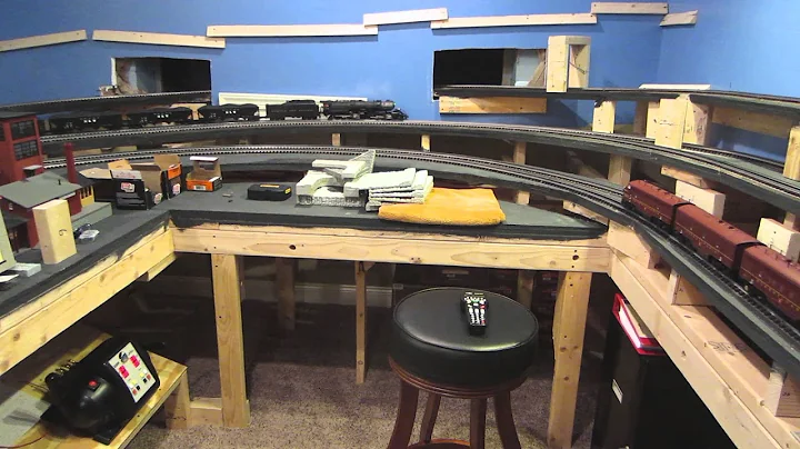 Caruso Family O Scale Train Layout