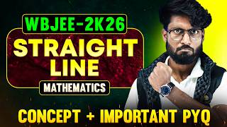 Straight Line WBJEE PYQ Solution | Concept + Important Questions | WBJEE 2026 Mathematics | SOE JEE