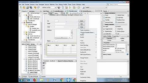 Tutorial create simple data input application with netbeans connect mysql phpmyadmin