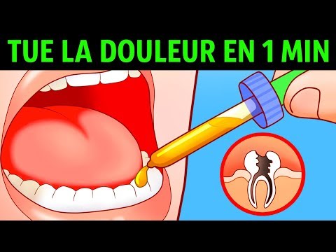 10 Manières Pour se Débarrasser D’un Mal de Dents en Une Minute