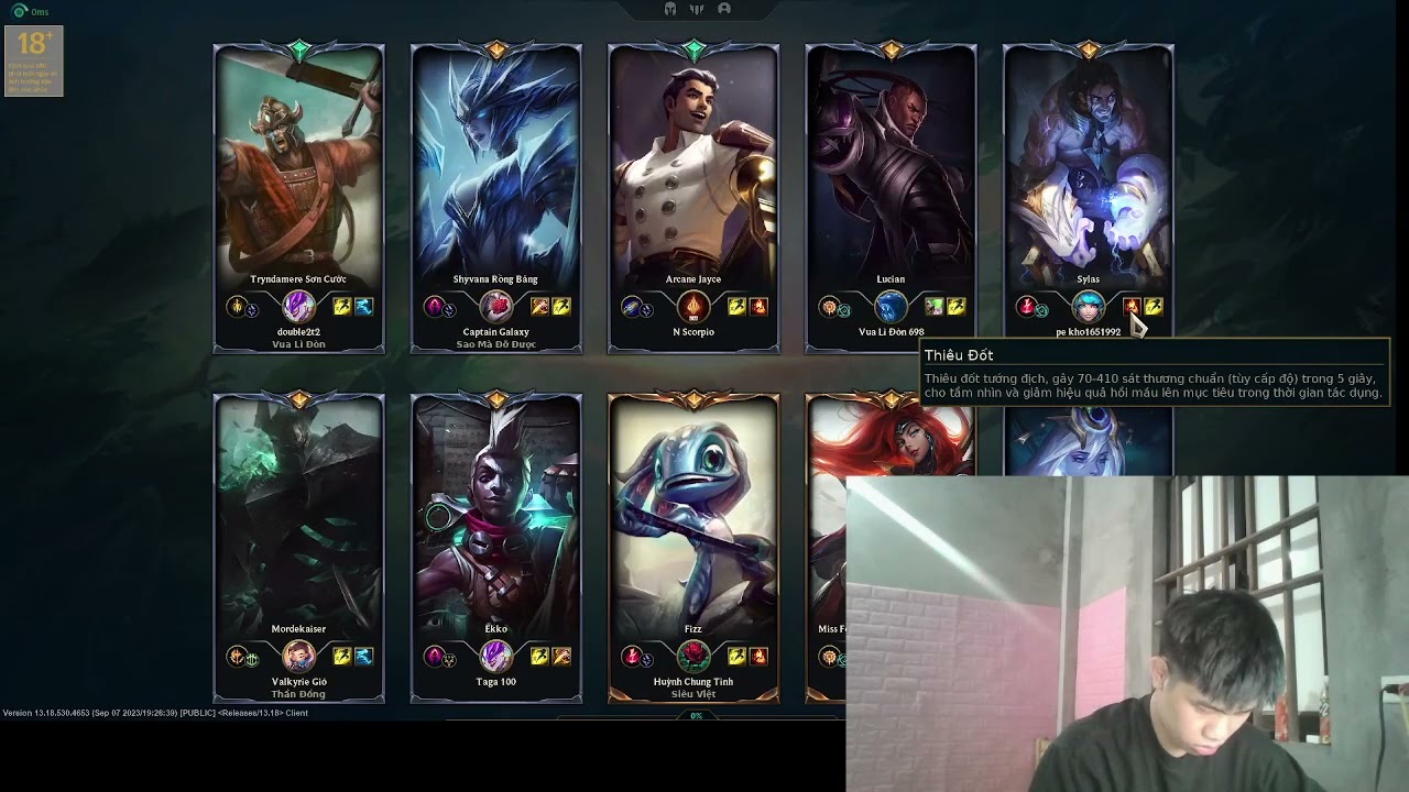 Ariclenes Dacostae Rank up at the end of the season in the game league of legends EP 203