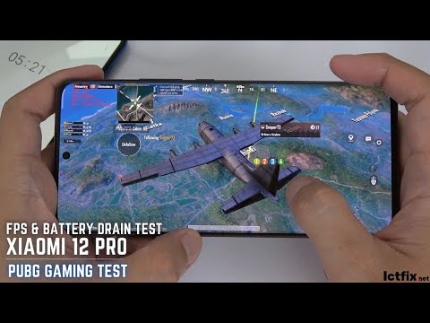 Xiaomi 12 Pro PUBG Mobile Gaming test 90 FPS | Snapdragon 8 Gen 1