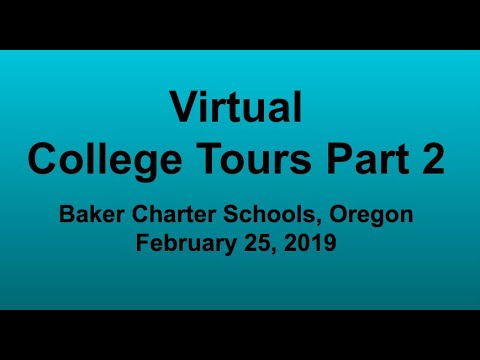 Tour Your Favorite Colleges From Your Couch! Virtual College Tours Part 2.