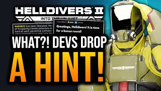 Helldivers 2 - New Support Stratagem?! Devs Tease & Bug News!