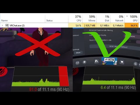 VRChat FPS Drop When Not In Steam Menu