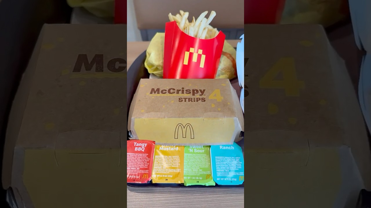 McDonald’s McCrispy Strips are OUT THERE + Ice Cold Coke 