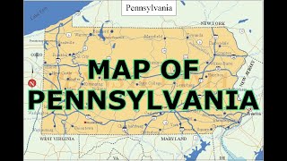 MAP OF PENNSYLVANIA