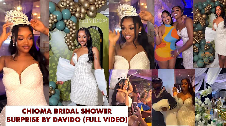 Chioma Davido Biggest Bridal Shower In Miami Ahead of Chivido White Wedding (FULL VIDEO) 