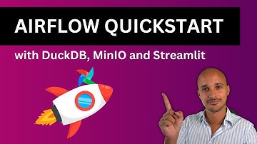 Airflow Quickstart Project with DuckDB, MinIO and Streamlit