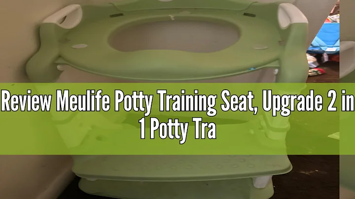 Review Meulife Potty Training Seat, Upgrade 2 in 1 Potty Training Toilet for Toddler, Toddler Toilet