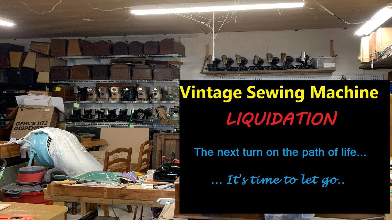 Next Chapter Vintage Sewing Machine Liquidation Episode 1 YouTube