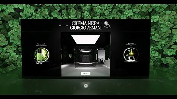 Armani Skincare Virtual Store