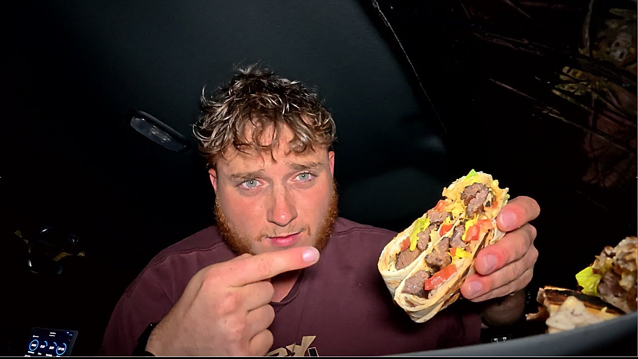 Кемпинг для дальнобойщиков | Wagyu Crunchwrap Supreme под дождём