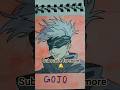draw gojo saturo drawing 🖌️ drawing tutorial 🔥#gojo #drawing #anime #art