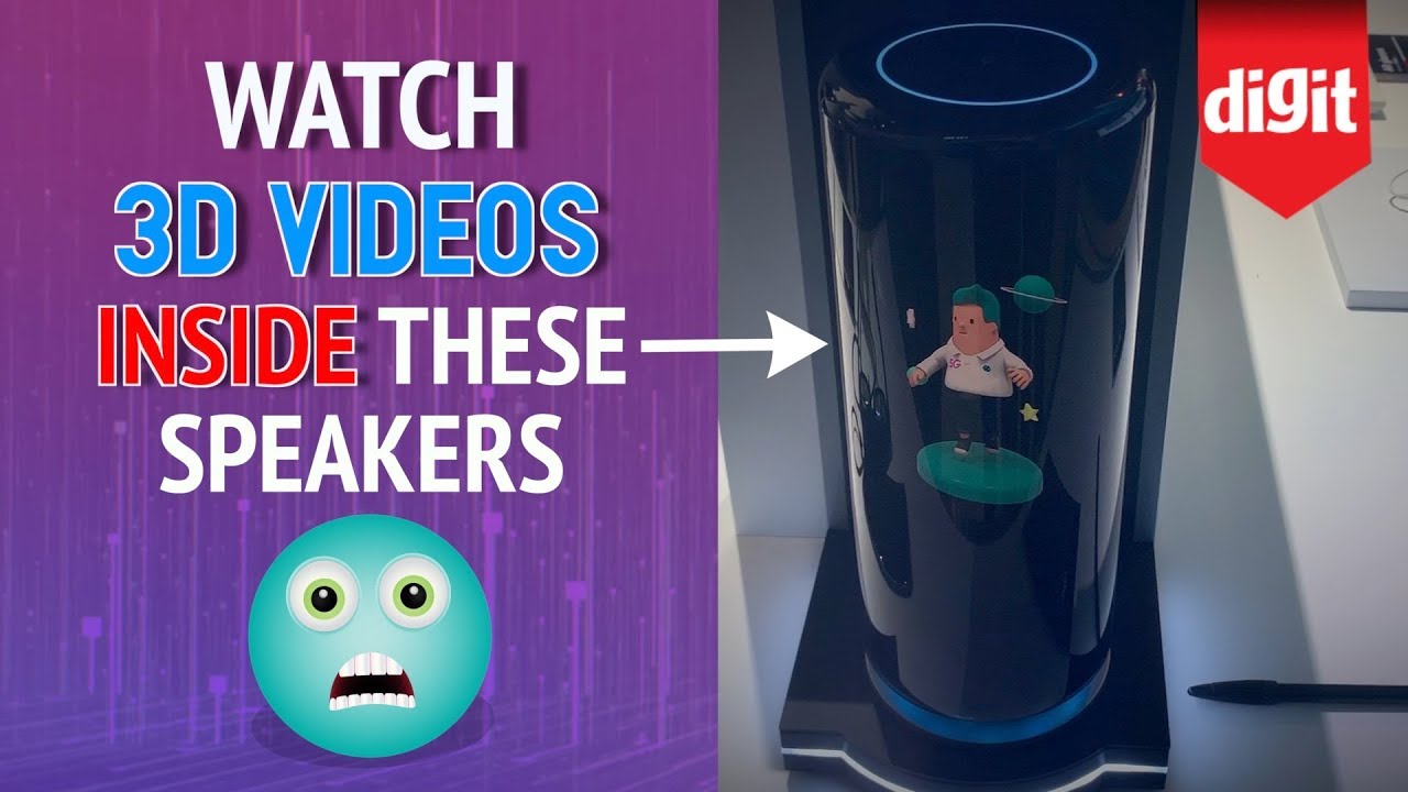 Watch 3D Video in These Speakers from LG | Cylinder Project | First Look | Digit.in