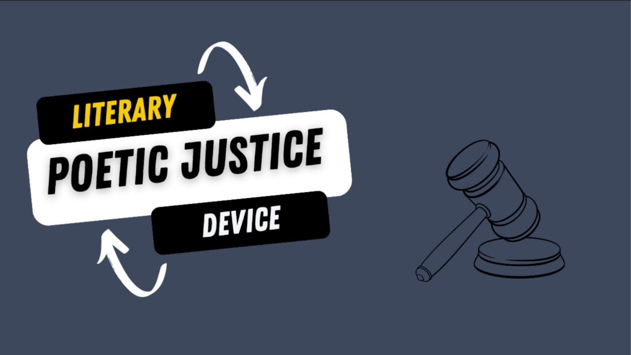 what is poetic justice? literary device (hindi) - YouTube