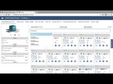 LINCS Data Portal - Search Cancer Pharmacology